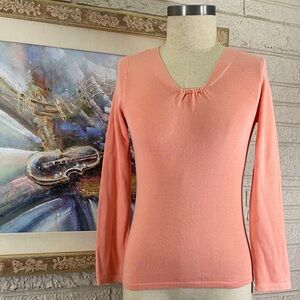 Unbranded Ruch Neckline Sweater Top